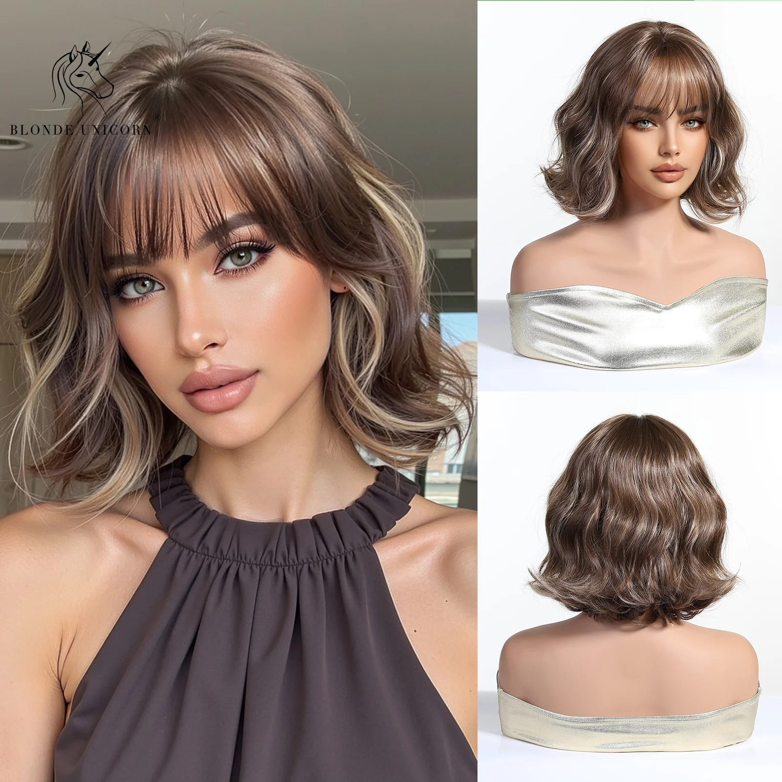 Блондинка Единорог Коричневые Выделенные Синтетические Парики Короткие Вьющиеся Волнистые Парики Многослойные Натуральные Волосы Женщины с Челкой Вечеринка Косплей Ежедневно
Блондинка Единорог Коричневые Выделенные Синтетические Парики Короткие Вьющиеся Волнистые Парики Многослойные Натуральные Волосы Женщины с Челкой Вечеринка Косплей Ежедневно