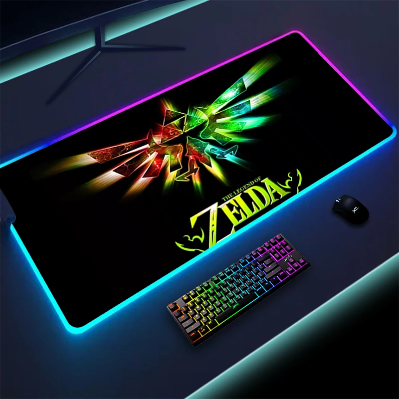 Коврик для мыши с рисунком из аниме Zeldas of Legends, с Rgb подсветкой, для ноутбука, ПК, детской клавиатуры, настольного компьютера, коврик для мыши
Коврик для мыши с рисунком из аниме Zeldas of Legends, с Rgb подсветкой, для ноутбука, ПК, детской клавиатуры, настольного компьютера, коврик для мыши