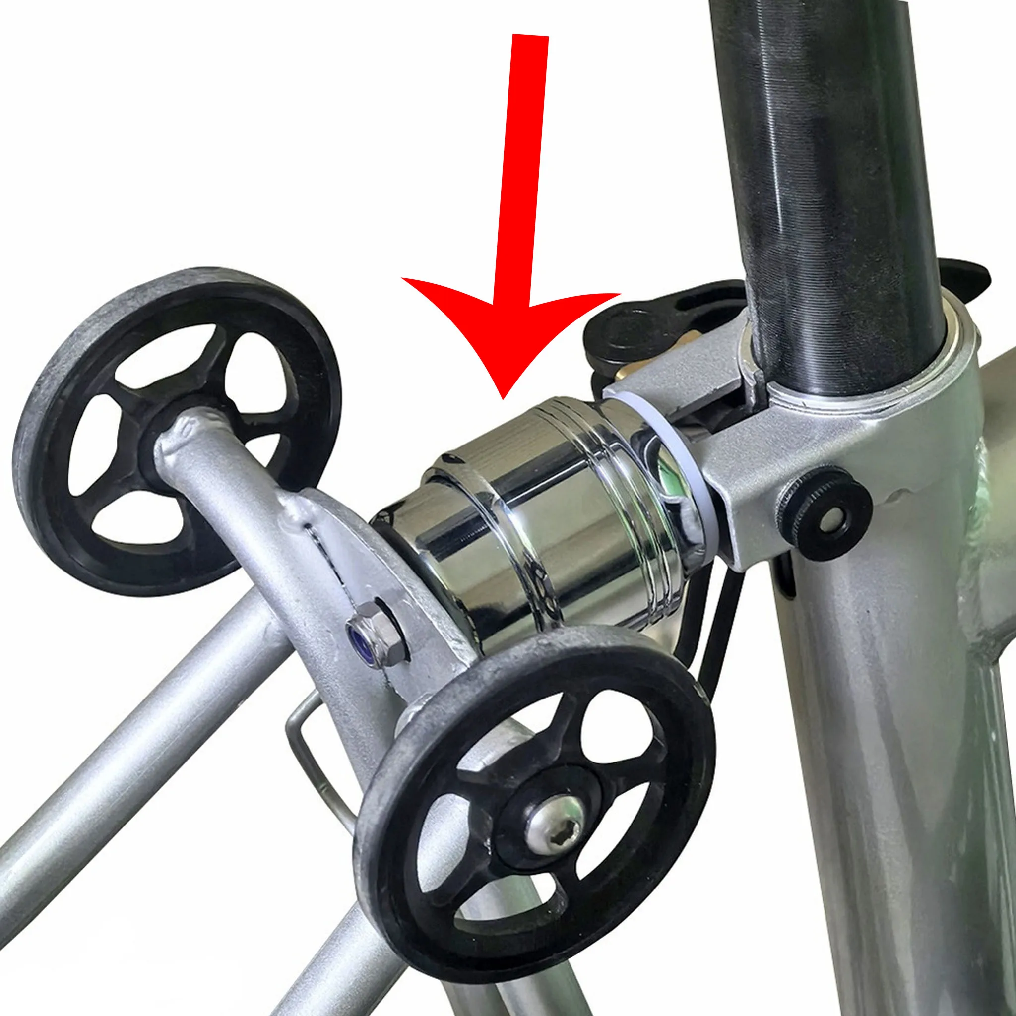 Folding Bike Rear Shock For Brpmpton For Aline Cline Mountain Bike Aluminum Alloy Rear Shock Absorber Replace Accessories
Folding Bike Rear Shock For Brpmpton For Aline Cline Mountain Bike Aluminum Alloy Rear Shock Absorber Replace Accessories