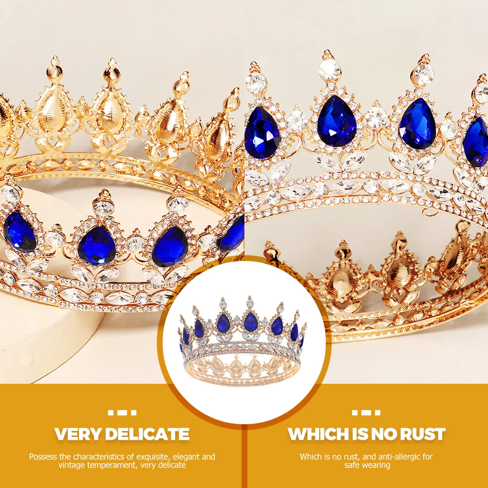 Rhinestone Hair Accessories Bridal Hollow Crown Elegant Vintage Wedding Prom Birthday Dance Anti Allergic for Women
Rhinestone Hair Accessories Bridal Hollow Crown Elegant Vintage Wedding Prom Birthday Dance Anti Allergic for Women