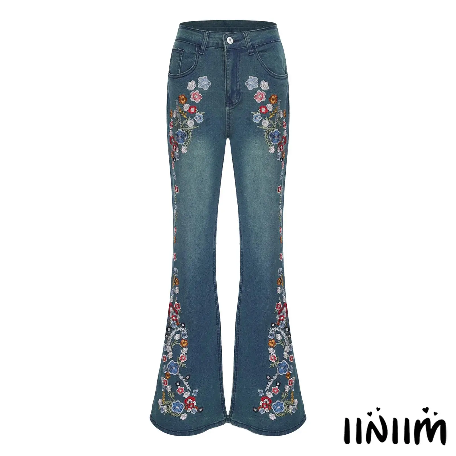 Female Women Premium Embroidered Trousers Flared Silhouette And Practical Pockets Flared Jeans for Work And Casual Use
Female Women Premium Embroidered Trousers Flared Silhouette And Practical Pockets Flared Jeans for Work And Casual Use