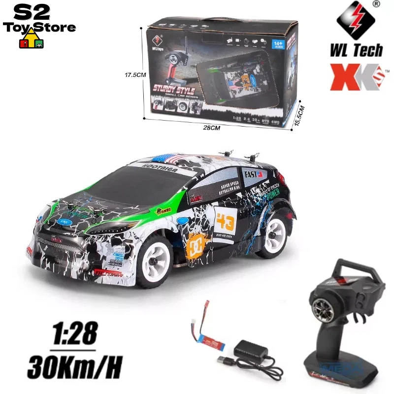 WLtoys K989 1:28 4WD High Speed RC Drift Car Electric Mini Racing Vehicle Adults Remote Control Competitive On Road Race Model
WLtoys K989 1:28 4WD High Speed RC Drift Car Electric Mini Racing Vehicle Adults Remote Control Competitive On Road Race Model