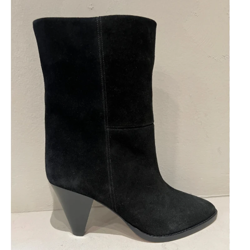 Black Pointed Toe Tapered Heel Ankle Boots Woman Winter 2026 Denim Blue Slip-On Shaped-Heel Boots Fashion Shoes for Women
Black Pointed Toe Tapered Heel Ankle Boots Woman Winter 2026 Denim Blue Slip-On Shaped-Heel Boots Fashion Shoes for Women