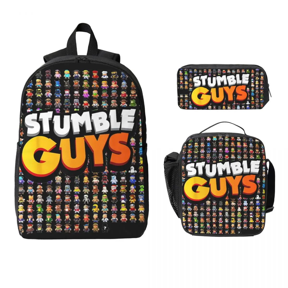 3Pcs Stumble Guy Prints School bags Set for Girls Boys Pencil Boxes Backpack Sets with Lunch Box For School Students Daypack
3Pcs Stumble Guy Prints School bags Set for Girls Boys Pencil Boxes Backpack Sets with Lunch Box For School Students Daypack
