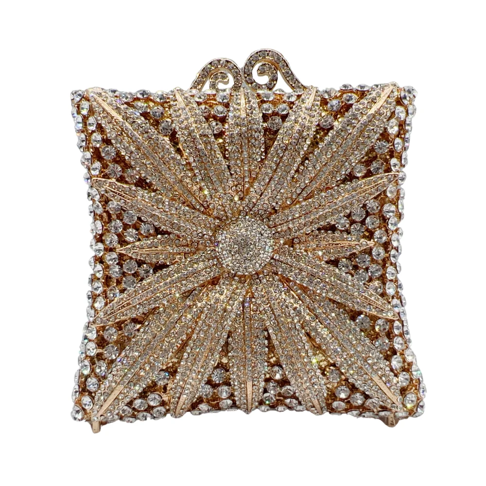 High Quality Small square Box Chrysanthemum Shape, Diamond Wedding Party, Handbag, Evening Bag, Crystal Clutch
High Quality Small square Box Chrysanthemum Shape, Diamond Wedding Party, Handbag, Evening Bag, Crystal Clutch
