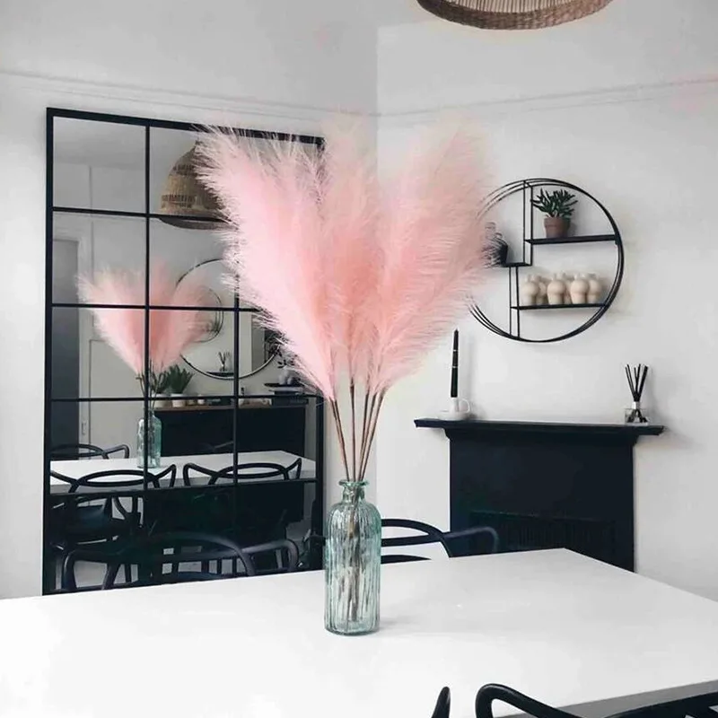 5pcs/Lot Simulation Reed INS Birthday Party Decoration Ornaments Artificial Flower Fake Plant Grass Silk Flore Branch Table
5pcs/Lot Simulation Reed INS Birthday Party Decoration Ornaments Artificial Flower Fake Plant Grass Silk Flore Branch Table