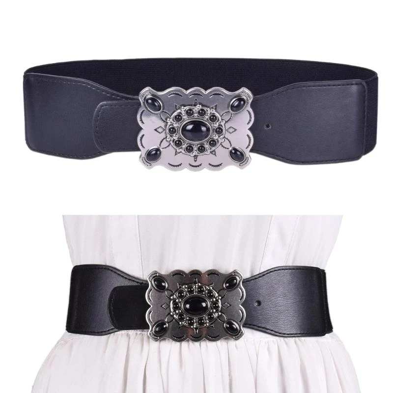 39BB Girls Trendy Waist Belt PU Waistband Costume Underbust Wide Waist Body Jewelry for Party Jeans Belt Dress Chain
39BB Girls Trendy Waist Belt PU Waistband Costume Underbust Wide Waist Body Jewelry for Party Jeans Belt Dress Chain