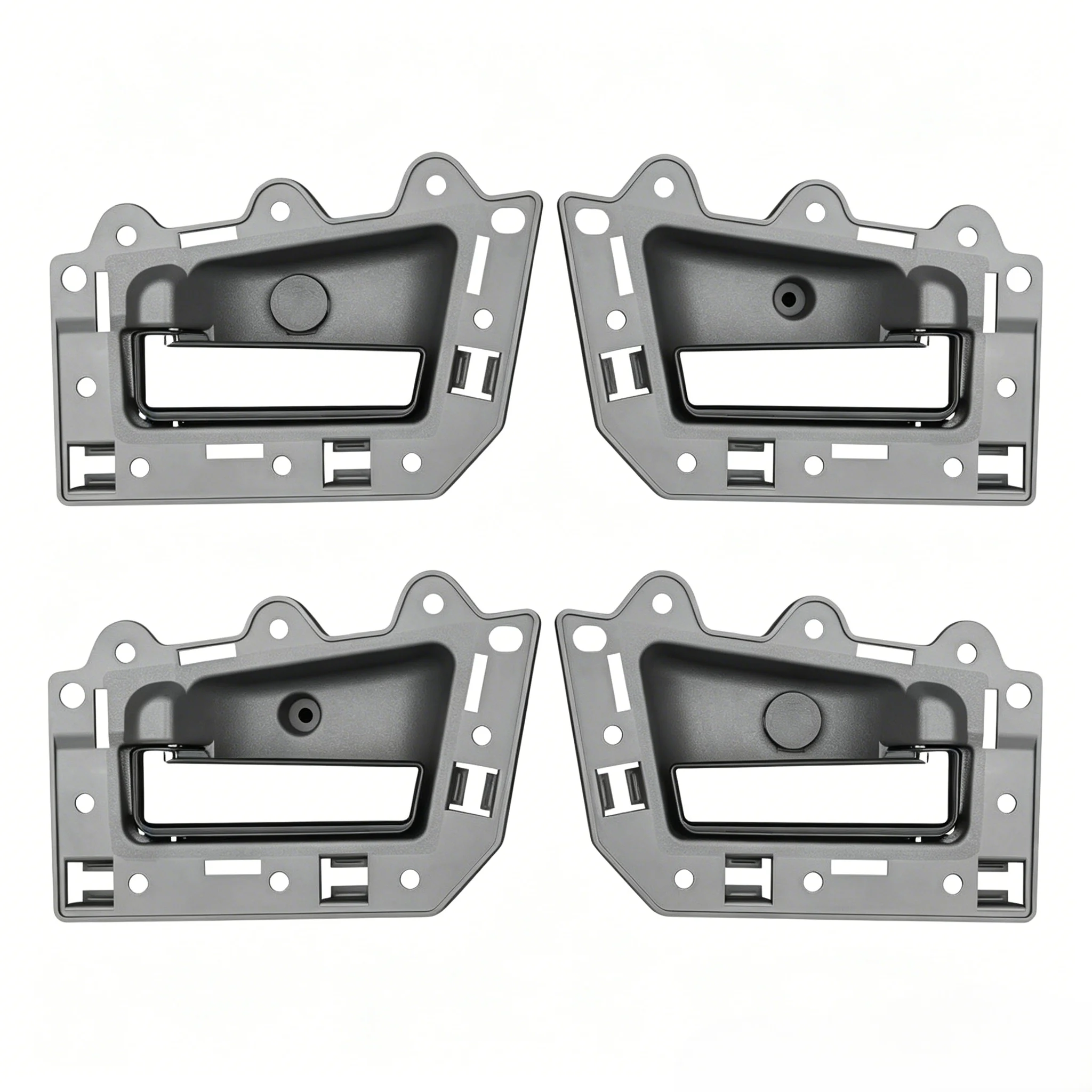 4Pcs Grey Chrome Interior Door Handles 1JV471DVAA 1JV461DVAA 5HR381D5AG 5HR371D5AG For Grand Cherokee 2005-2010
4Pcs Grey Chrome Interior Door Handles 1JV471DVAA 1JV461DVAA 5HR381D5AG 5HR371D5AG For Grand Cherokee 2005-2010