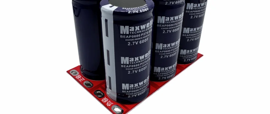 Maxwell dual row super Farad capacitor 16V100F assists in starting and stabilizing voltage for intelligent electronic security,
Maxwell dual row super Farad capacitor 16V100F assists in starting and stabilizing voltage for intelligent electronic security,