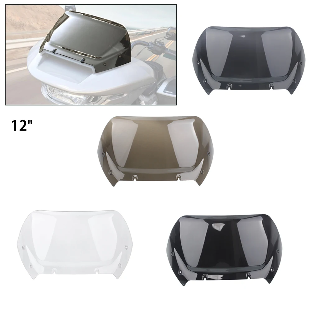12 inch Motorcycle accessory Fairing Windshield Windscreens ABS Plastic For Harley Road Glide CVO/SE FLTRXSE 2023 2024-later
12 inch Motorcycle accessory Fairing Windshield Windscreens ABS Plastic For Harley Road Glide CVO/SE FLTRXSE 2023 2024-later