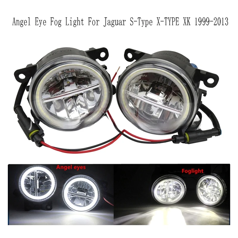 1Set Angel Eye Fog Light For Jaguar S-Type X-TYPE XK 1999-2013 Car Halo Ring Fog Lamp DRL Daytime Running Light
1Set Angel Eye Fog Light For Jaguar S-Type X-TYPE XK 1999-2013 Car Halo Ring Fog Lamp DRL Daytime Running Light
