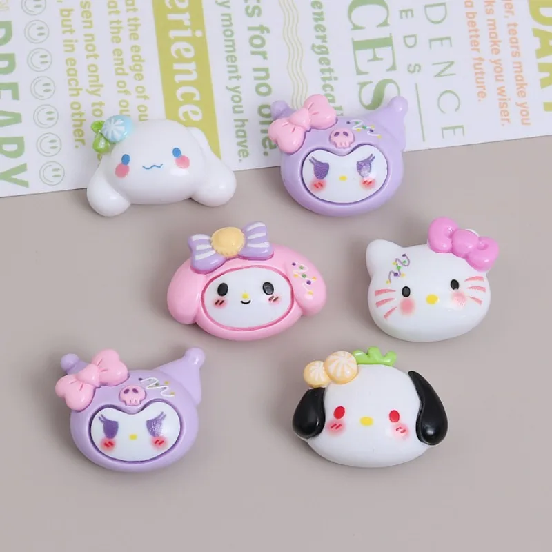 10pcs Kawaii Sanrio Anime Cinnamoroll My Melody Ins Fashion Cream Glue Resin Accessories Cute Diy Patch Ornaments Gifts Toys
10pcs Kawaii Sanrio Anime Cinnamoroll My Melody Ins Fashion Cream Glue Resin Accessories Cute Diy Patch Ornaments Gifts Toys