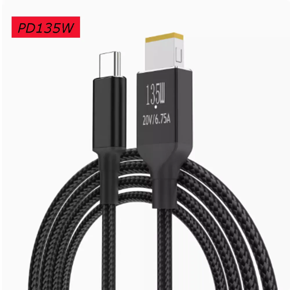 PD 135W USB tipo C PD fast charging adapter 2 metri cavo di ricarica 6.75A 20V Suitable for Lenovo laptopsComputer portatile
PD 135W USB tipo C PD fast charging adapter 2 metri cavo di ricarica 6.75A 20V Suitable for Lenovo laptopsComputer portatile