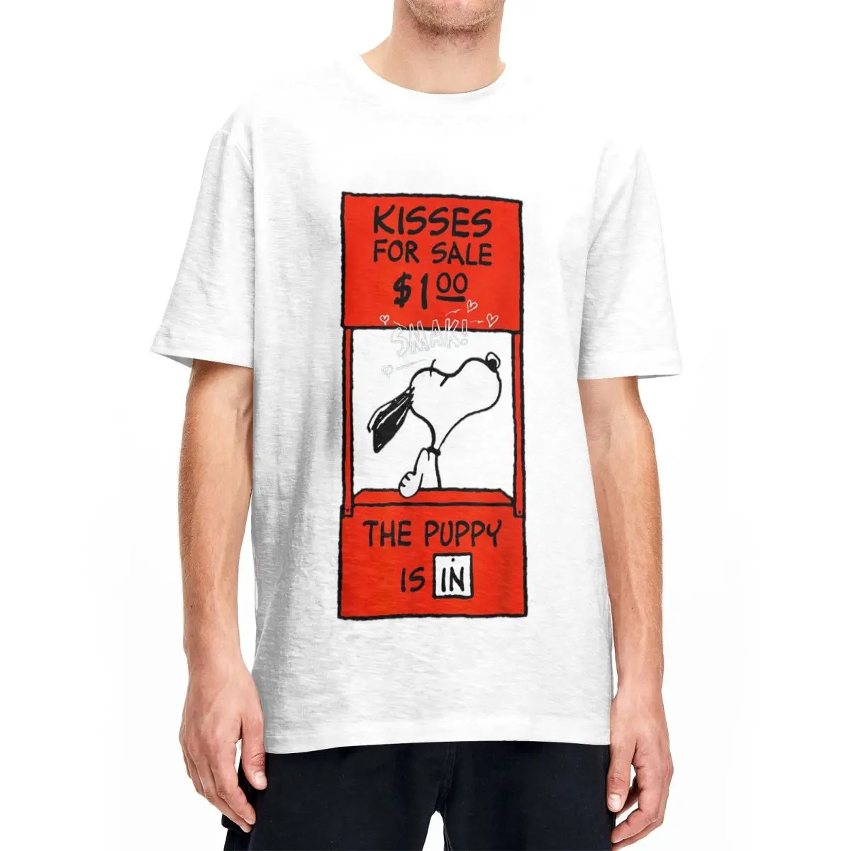 Men Women T-Shirt Peanuts Snoopy Kisses Valentines 100% Cotton Tee Shirt Short Sleeve T Shirt Round Neck Clothes Gift Idea
Men Women T-Shirt Peanuts Snoopy Kisses Valentines 100% Cotton Tee Shirt Short Sleeve T Shirt Round Neck Clothes Gift Idea