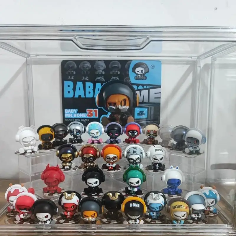 MR.BONE Babybone Series Blind Box Cute Babybone Action Figure Mini MR.BONE Doll Mystery Box Surprise Bag Ornament Decor Toy Gift
MR.BONE Babybone Series Blind Box Cute Babybone Action Figure Mini MR.BONE Doll Mystery Box Surprise Bag Ornament Decor Toy Gift