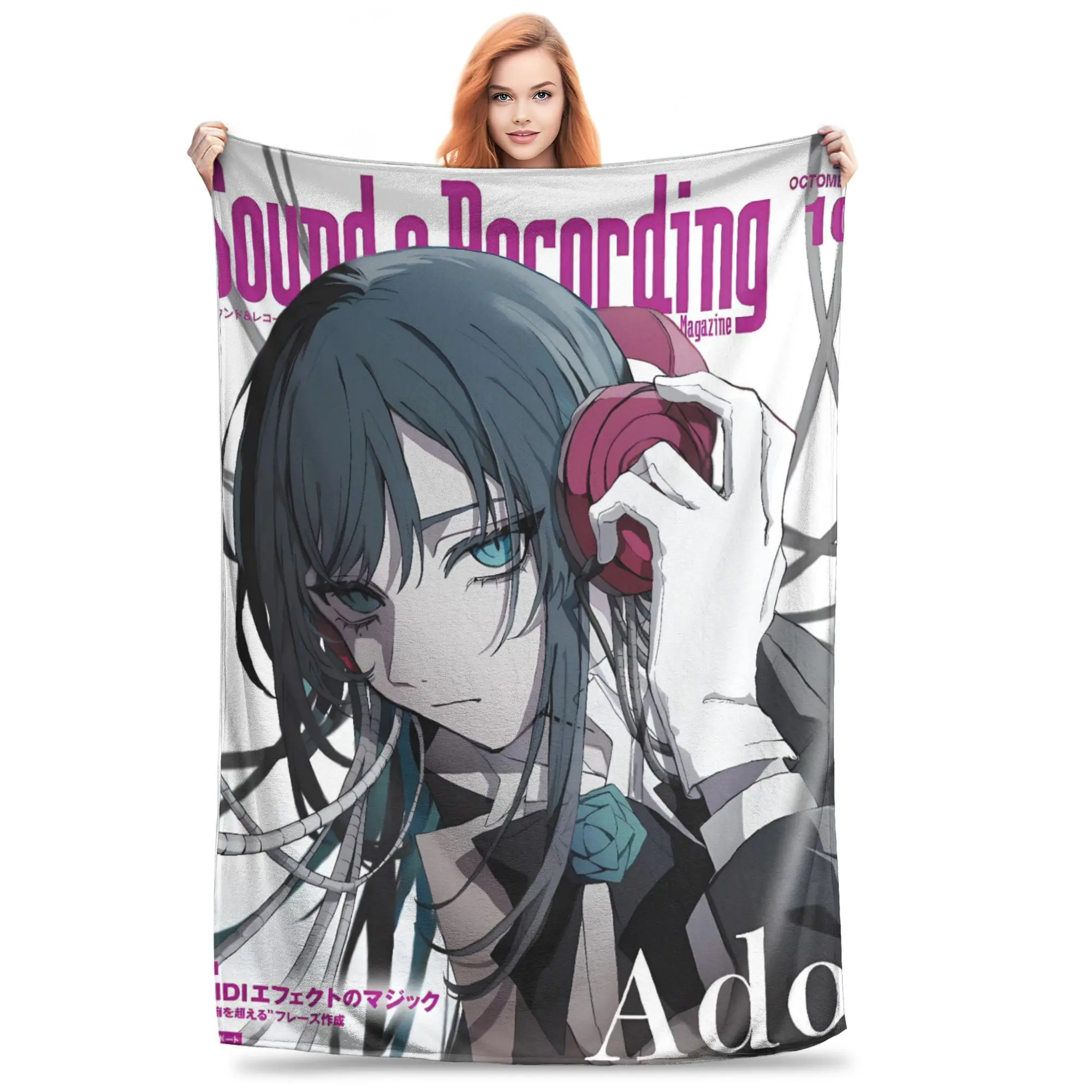 Ado WORLD TOUR 2025 Hibana Blanket Soft Novelty Plush Throw Blanket For Boy Girl Outdoor Flannel Bedspread Bed Cover
Ado WORLD TOUR 2025 Hibana Blanket Soft Novelty Plush Throw Blanket For Boy Girl Outdoor Flannel Bedspread Bed Cover