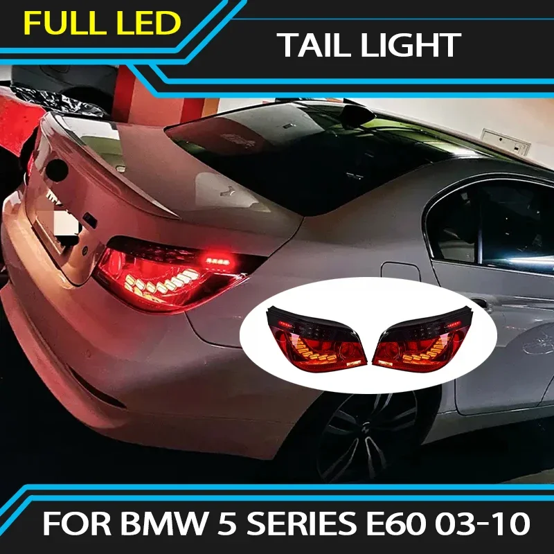 LED Running Dynamic Arrow Signal Brake Reversing Tail Lamp Assembly OLED Tail Light For BMW 5 Series E60 2003-2010
LED Running Dynamic Arrow Signal Brake Reversing Tail Lamp Assembly OLED Tail Light For BMW 5 Series E60 2003-2010