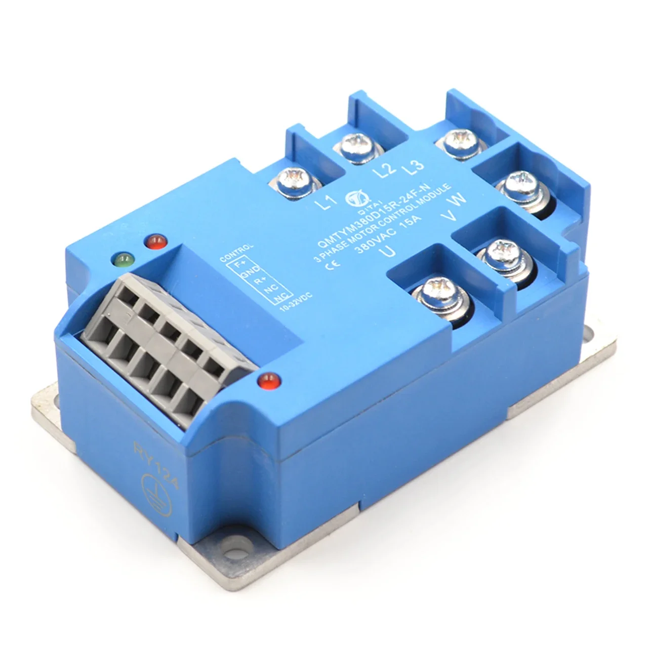 QMTYM380D15R-24F-N QITAI Three-phase Motor Forward and Reverse Solid State Relay
QMTYM380D15R-24F-N QITAI Three-phase Motor Forward and Reverse Solid State Relay
