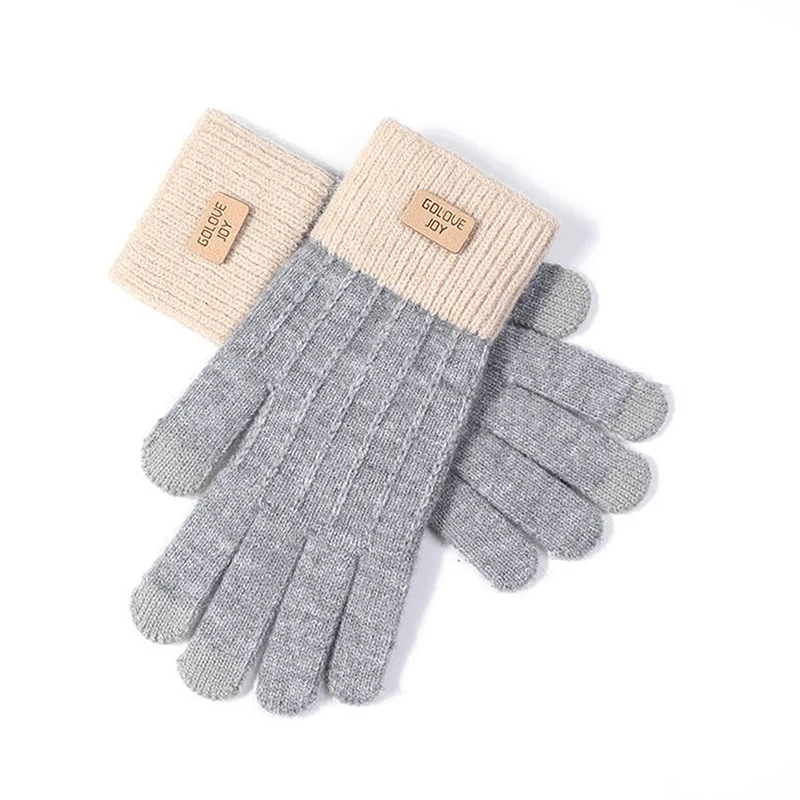 Winter Warm Knitted Gloves Men Women Crochet Full Finger Gloves Thicken Cycling Mittens Windproof Gloves
Winter Warm Knitted Gloves Men Women Crochet Full Finger Gloves Thicken Cycling Mittens Windproof Gloves