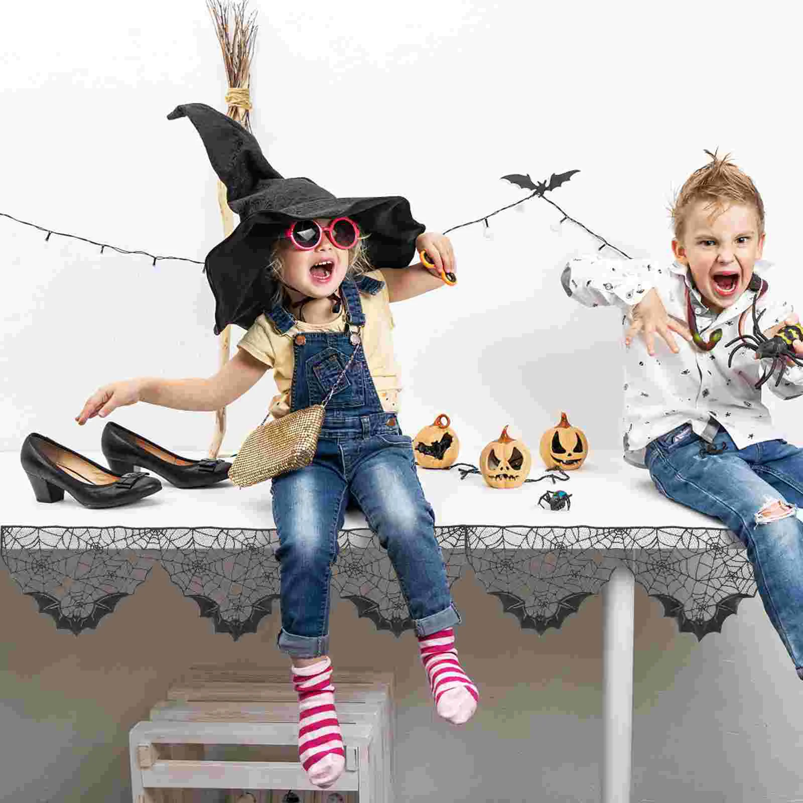 Halloween Tablecloth Runners Tablecloths for Birthday Party Round Individual Spiderweb Decorations Themed
Halloween Tablecloth Runners Tablecloths for Birthday Party Round Individual Spiderweb Decorations Themed