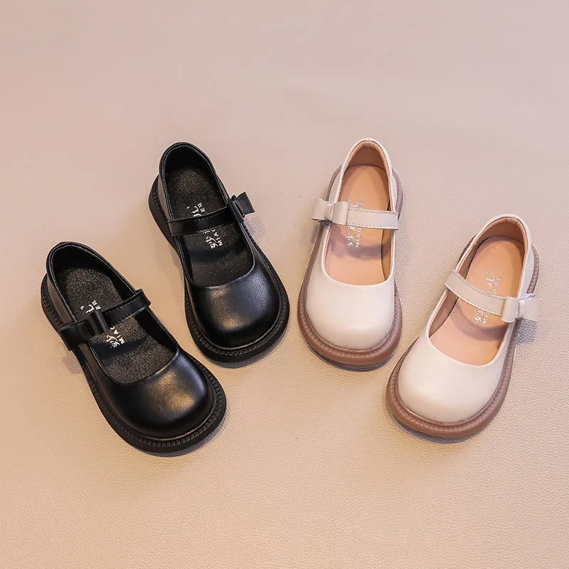 Kids Mary Jane Shoes with Bow-knot Children Flats Leather Shoes Non Slip Rubber Sole Girls Princess School Dress Shoes 2026 New
Kids Mary Jane Shoes with Bow-knot Children Flats Leather Shoes Non Slip Rubber Sole Girls Princess School Dress Shoes 2026 New