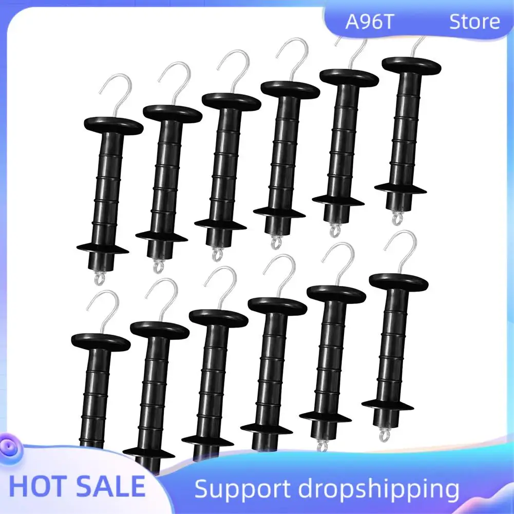 A96T 12 Pcs Insulated Fence Plastic Gate Handle Insulated Spring Tension For Pasture Gates Replacement Accessories For Fencing
A96T 12 Pcs Insulated Fence Plastic Gate Handle Insulated Spring Tension For Pasture Gates Replacement Accessories For Fencing