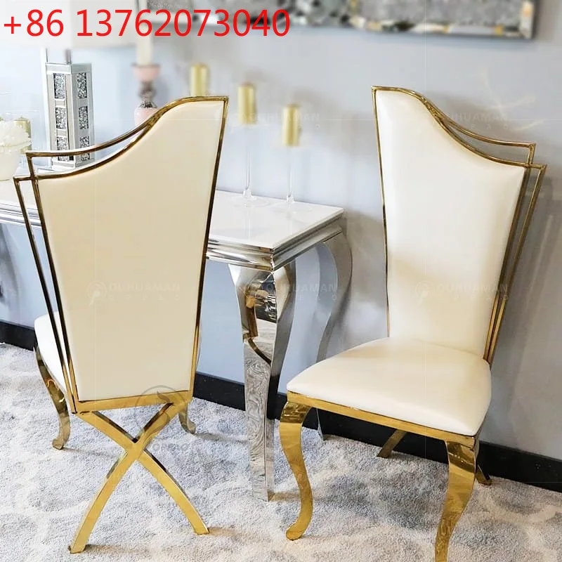 Постмодернистский простой легкий роскошный обеденный стул из нержавеющей стали, высококачественный модный домашний стул со спинкой
Постмодернистский простой легкий роскошный обеденный стул из нержавеющей стали, высококачественный модный домашний стул со спинкой