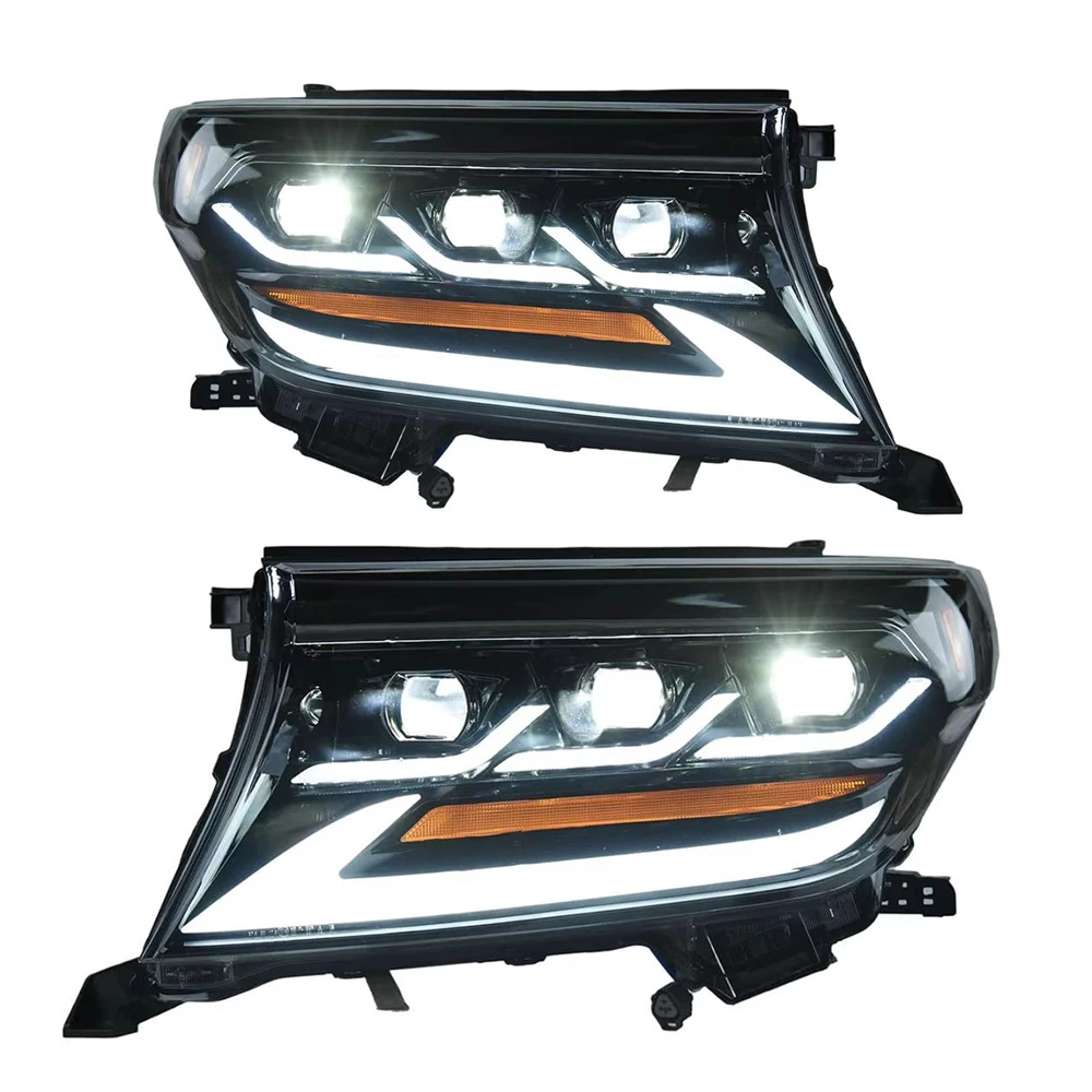 Pair of Car Headlight Assembly for Toyota Land Cruiser 2007-20151 Car Front Light Plug&Play Auto LED Head Lamp System
Pair of Car Headlight Assembly for Toyota Land Cruiser 2007-20151 Car Front Light Plug&Play Auto LED Head Lamp System