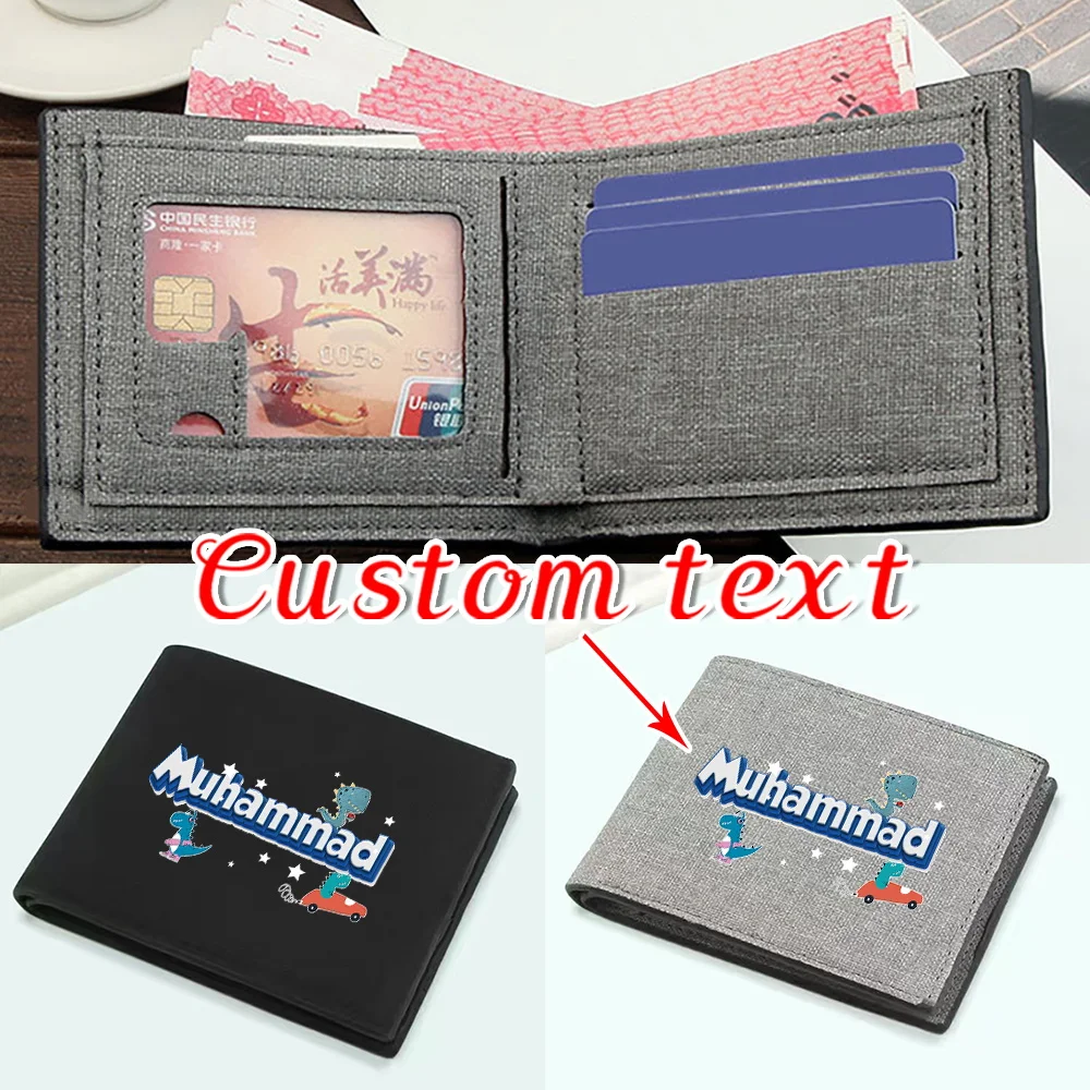 Personalized Customized Name Wallet Multi Functional ID Card Credit Card Cover High Quality Durable Wallet Customized Product
Personalized Customized Name Wallet Multi Functional ID Card Credit Card Cover High Quality Durable Wallet Customized Product