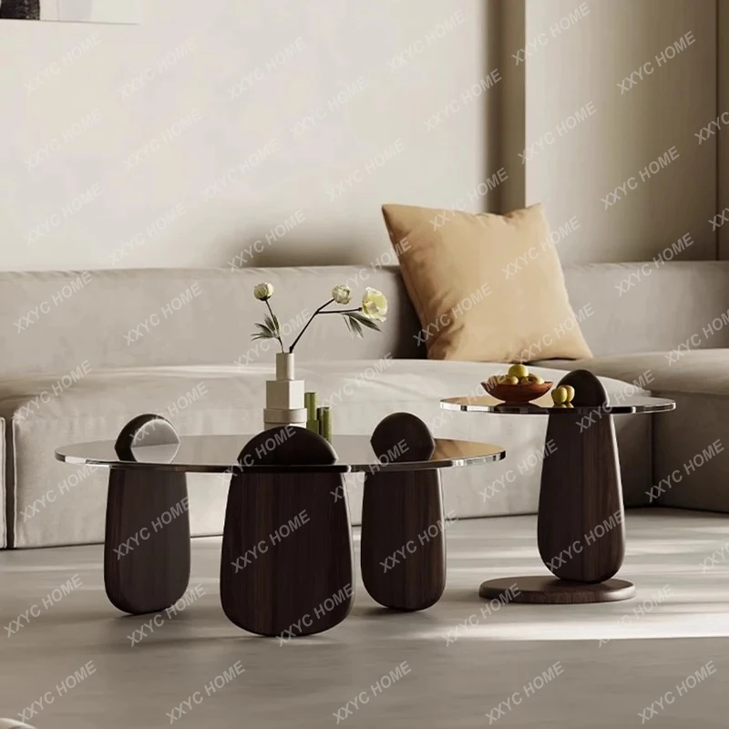 Minimalist Transparent Coffee Table Modern Decoration Aesthetic Side Table Simple Meubles Living Room Furniture
Minimalist Transparent Coffee Table Modern Decoration Aesthetic Side Table Simple Meubles Living Room Furniture