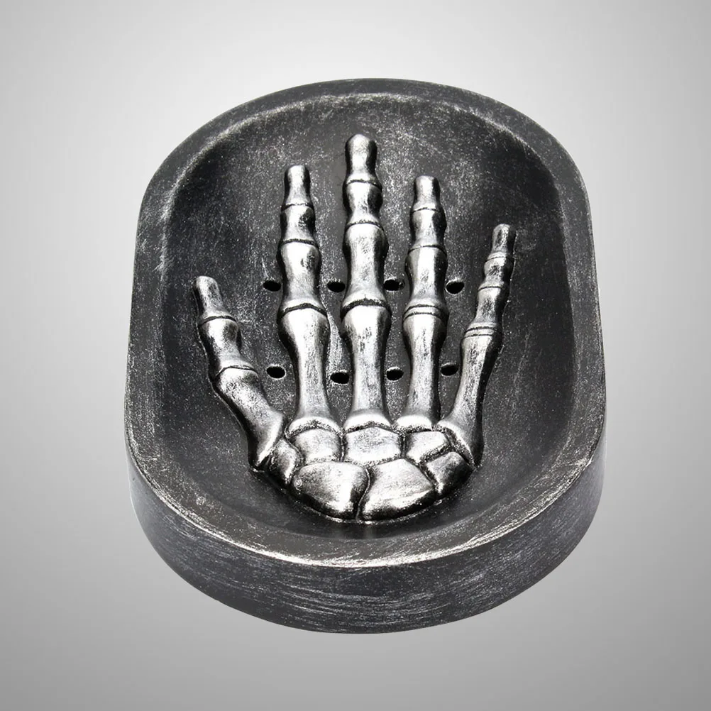 Black Gothic Skull Soap Dish for Bathroom Kitchen Shower Decor Drainable Soap Tray Holder Storage Plate
Black Gothic Skull Soap Dish for Bathroom Kitchen Shower Decor Drainable Soap Tray Holder Storage Plate