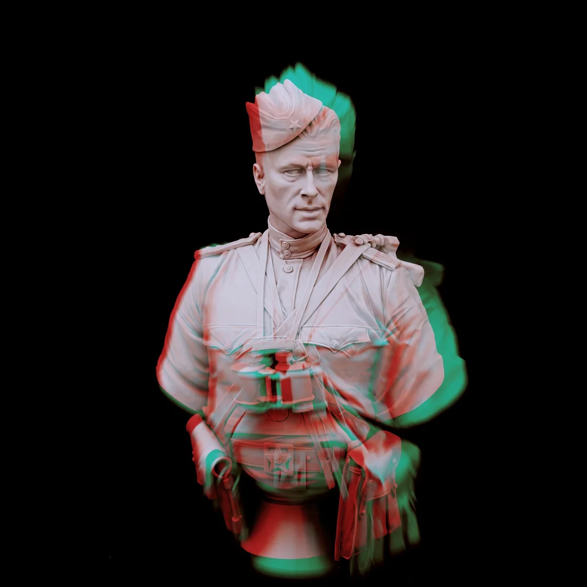 1/10 resin soldier model GK - Half figure - Red Army Commander - Unassembled and unpainted DIY kit - 1639R
1/10 resin soldier model GK - Half figure - Red Army Commander - Unassembled and unpainted DIY kit - 1639R