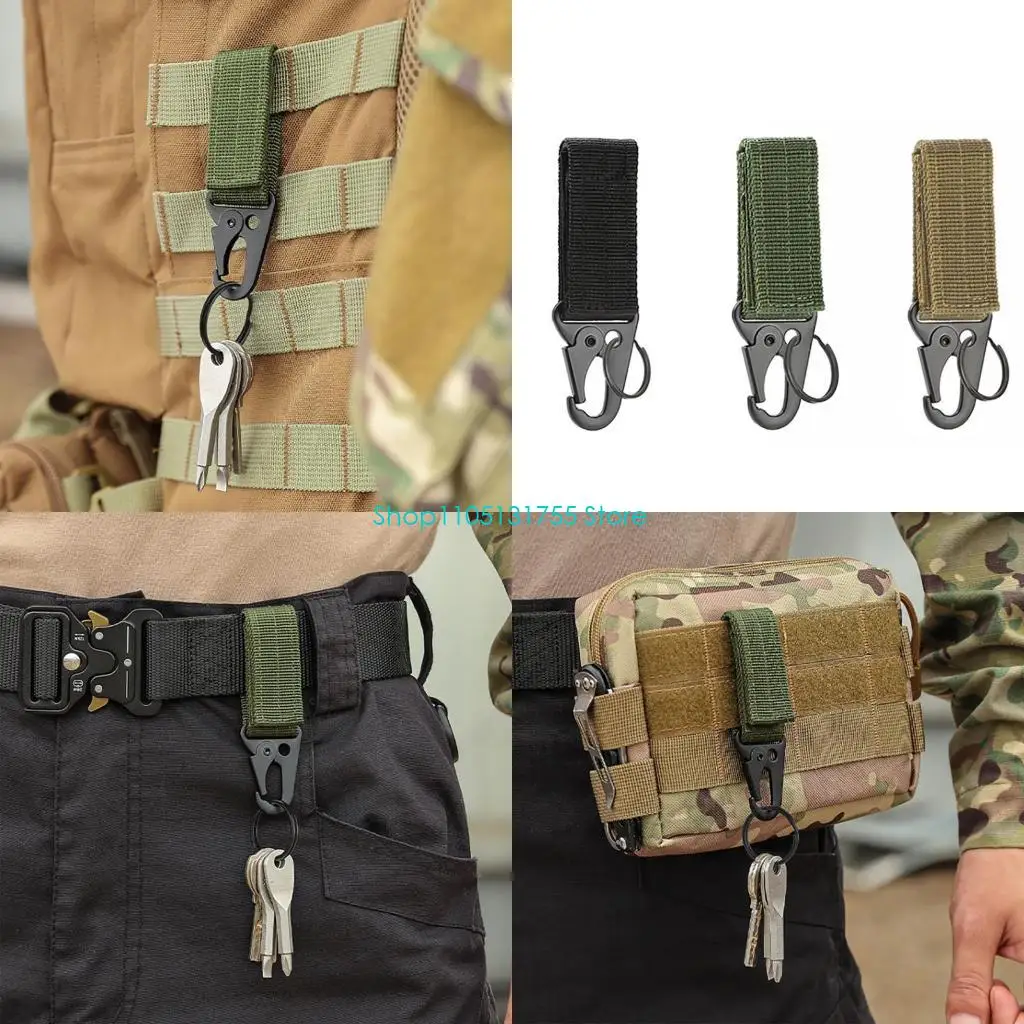 K0EF Belt Chain Webbing Buckle Strap Belt Keyring Keychain Hook Holder
K0EF Belt Chain Webbing Buckle Strap Belt Keyring Keychain Hook Holder
