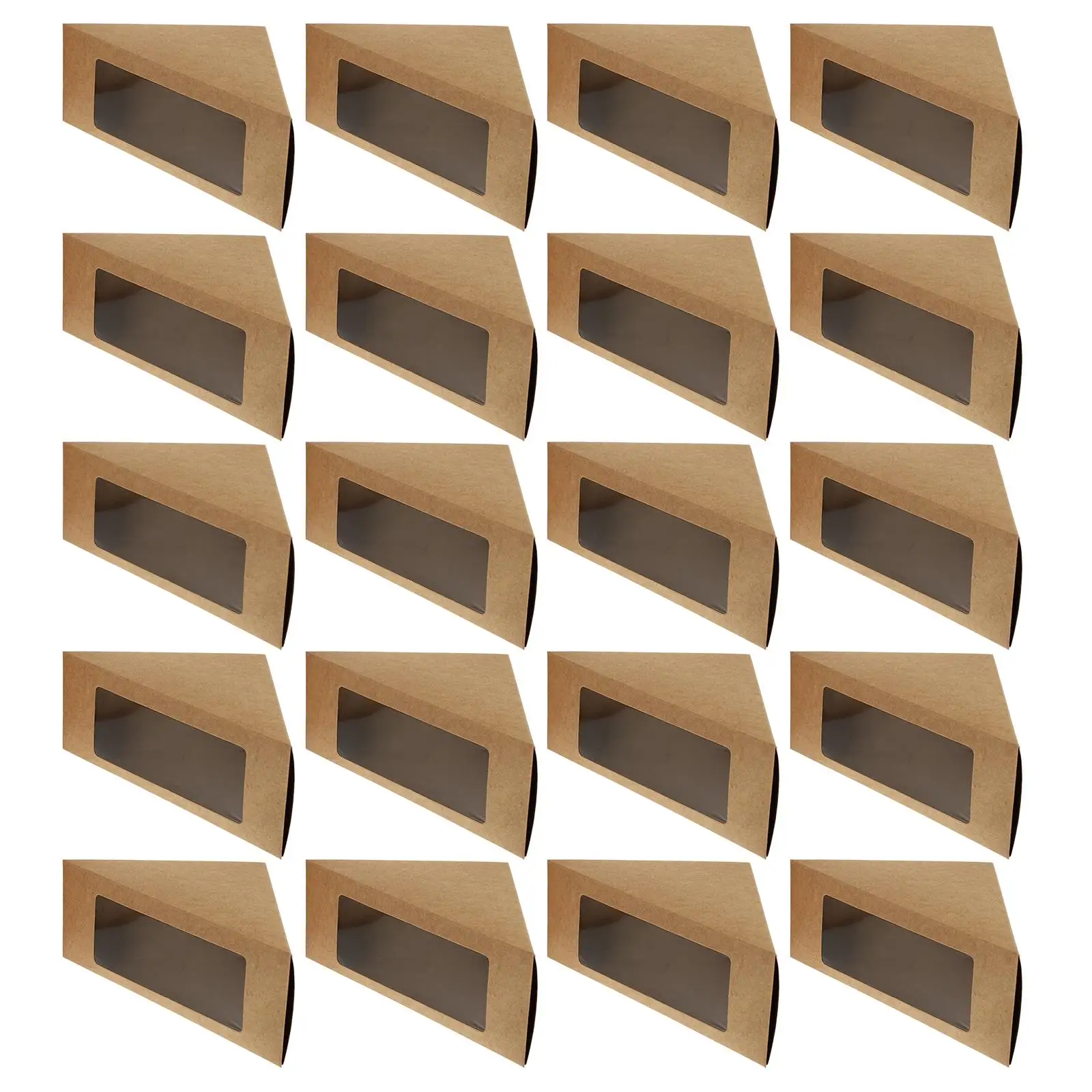 50 pcs Sandwich Box Paper Food Container 6 3x12x12 Disposable Packaging Eco Friendly Cake Boxes Food Storage Ideal For Cookies
50 pcs Sandwich Box Paper Food Container 6 3x12x12 Disposable Packaging Eco Friendly Cake Boxes Food Storage Ideal For Cookies