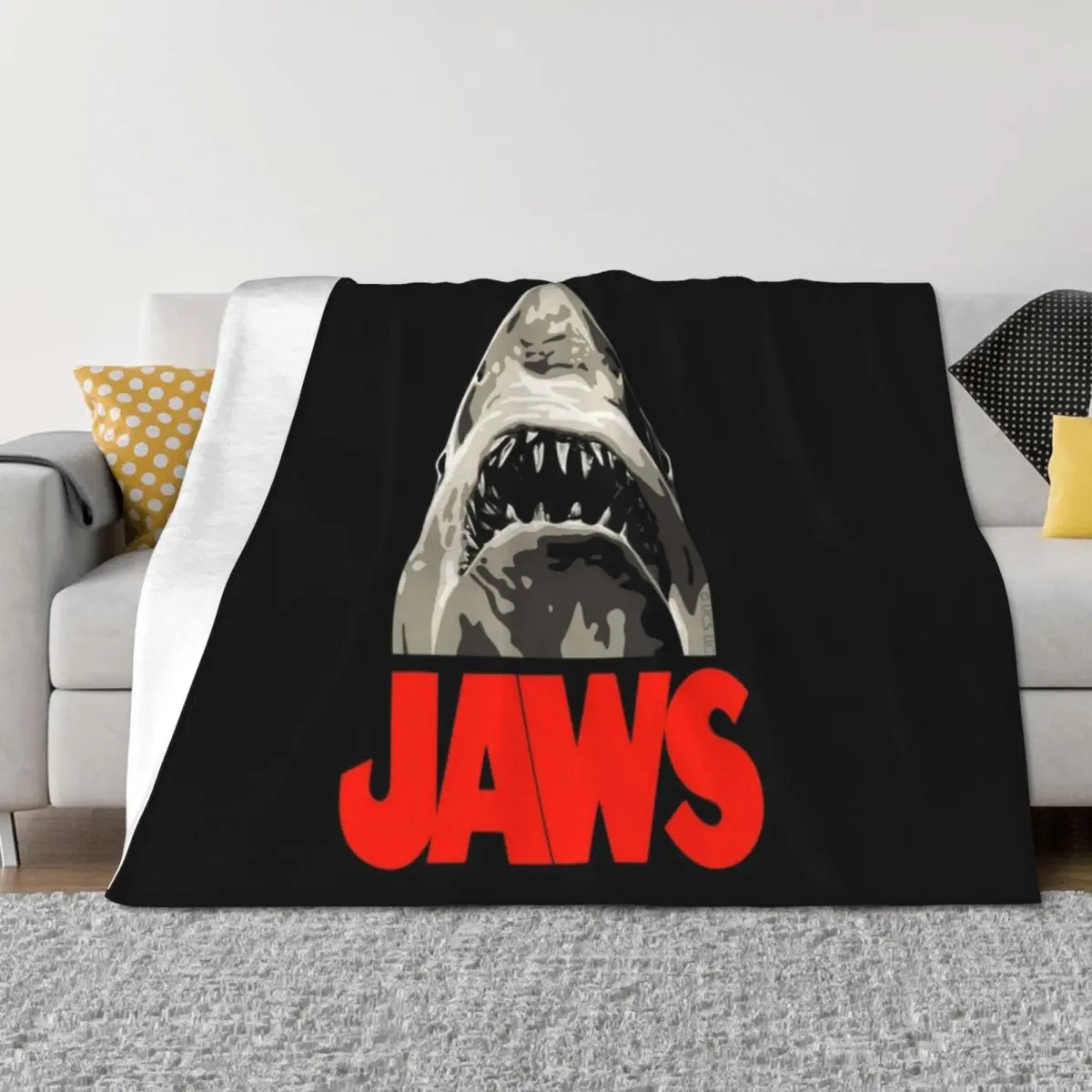 JAWS - Great White Shark Throw Blanket funny gift Soft Plaid Giant Sofa Blankets For Bed Blankets
JAWS - Great White Shark Throw Blanket funny gift Soft Plaid Giant Sofa Blankets For Bed Blankets