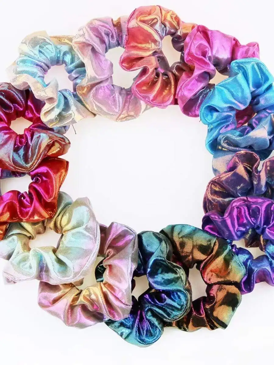 12pcs Gradient PU Elastic Hair Scrunchies Dopamine Hair Ties Ponytail Holders
12pcs Gradient PU Elastic Hair Scrunchies Dopamine Hair Ties Ponytail Holders
