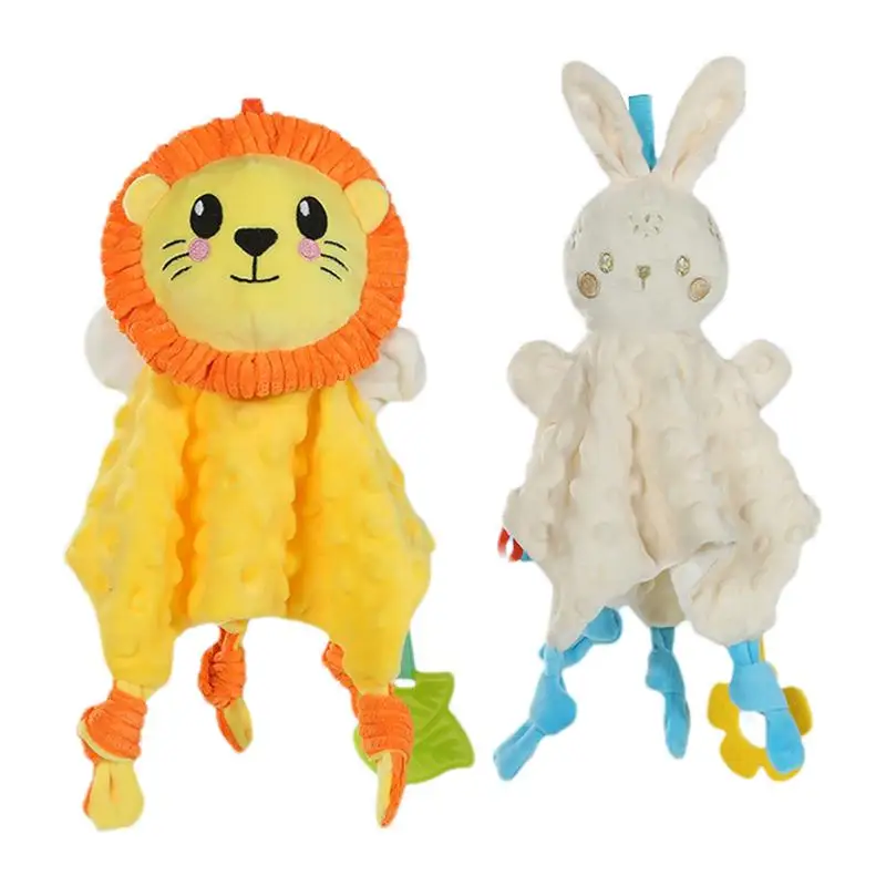 Baby Soothing towel Cute Lion / Bunny Comforter Blanket Animal Doll Cartoon Appease Towel Soothing Toys Baby Sleeping Soother
Baby Soothing towel Cute Lion / Bunny Comforter Blanket Animal Doll Cartoon Appease Towel Soothing Toys Baby Sleeping Soother