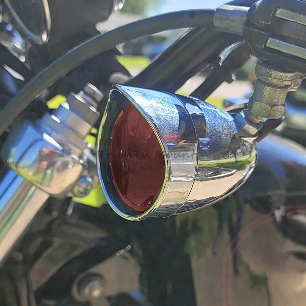 2-парные аксессуары для мотоциклов, пластиковые красные светодиодные линзы, задние пули, указатели поворота, модификация стоп-сигнала, фары 
2-парные аксессуары для мотоциклов, пластиковые красные светодиодные линзы, задние пули, указатели поворота, модификация стоп-сигнала, фары