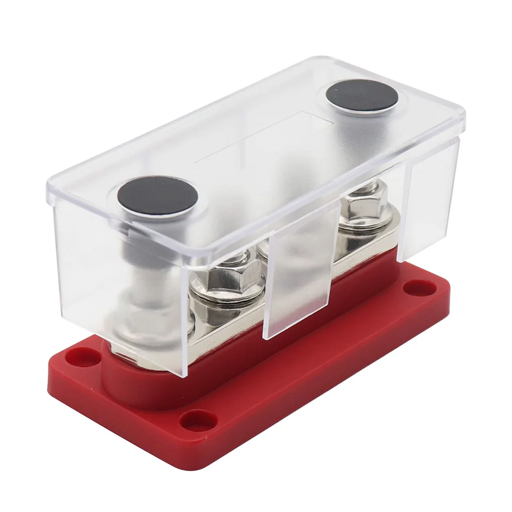 Power Distribution Block Bus Bar Wiring Stud Battery Junction Blocks