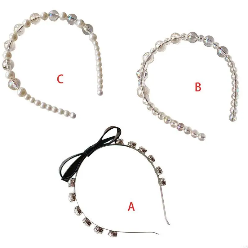 P88B Shinning Wide Side Headband Bowknot Decor Hair Hoop Fashion Women Wedding Party Hairstyle Headwear Durable
P88B Shinning Wide Side Headband Bowknot Decor Hair Hoop Fashion Women Wedding Party Hairstyle Headwear Durable