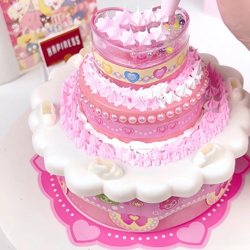 Catch Teenieping DIY Holiday Gift Cream Toy Cute Pink Cake Shaped Handmade Sweet Heart Handcraft For Room Decoration
Catch Teenieping DIY Holiday Gift Cream Toy Cute Pink Cake Shaped Handmade Sweet Heart Handcraft For Room Decoration