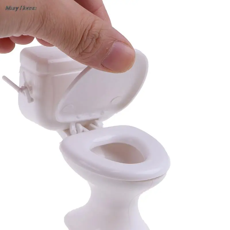 Dolls Accessories Vintage Dollhouse Furniture Bathroom Modeling White Toilet Doll House Miniature Baby Pretend Toys
Dolls Accessories Vintage Dollhouse Furniture Bathroom Modeling White Toilet Doll House Miniature Baby Pretend Toys