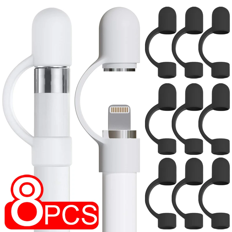 For iPencil 1St Generation Anti Lost Pen Caps Soft Silicone Pens Top Cover Cap Holder For iPhone iPad Stylus Pencil Accessories
For iPencil 1St Generation Anti Lost Pen Caps Soft Silicone Pens Top Cover Cap Holder For iPhone iPad Stylus Pencil Accessories