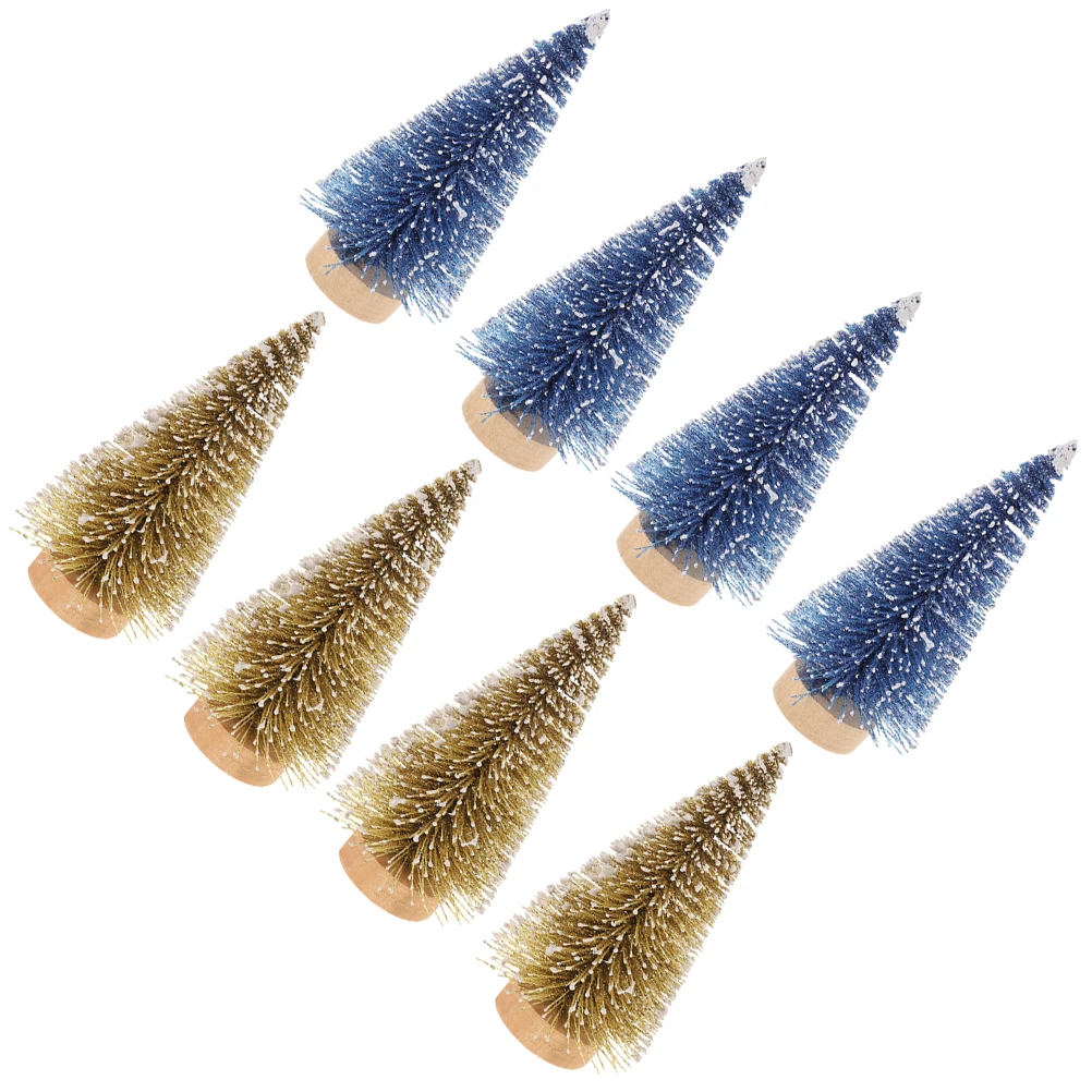 8 Pcs Mini Christmas Tree Decorative Xmas nament Household Wooden Craft Table Fireplace Window Desktop Christmas Scene Pine Tree
8 Pcs Mini Christmas Tree Decorative Xmas nament Household Wooden Craft Table Fireplace Window Desktop Christmas Scene Pine Tree