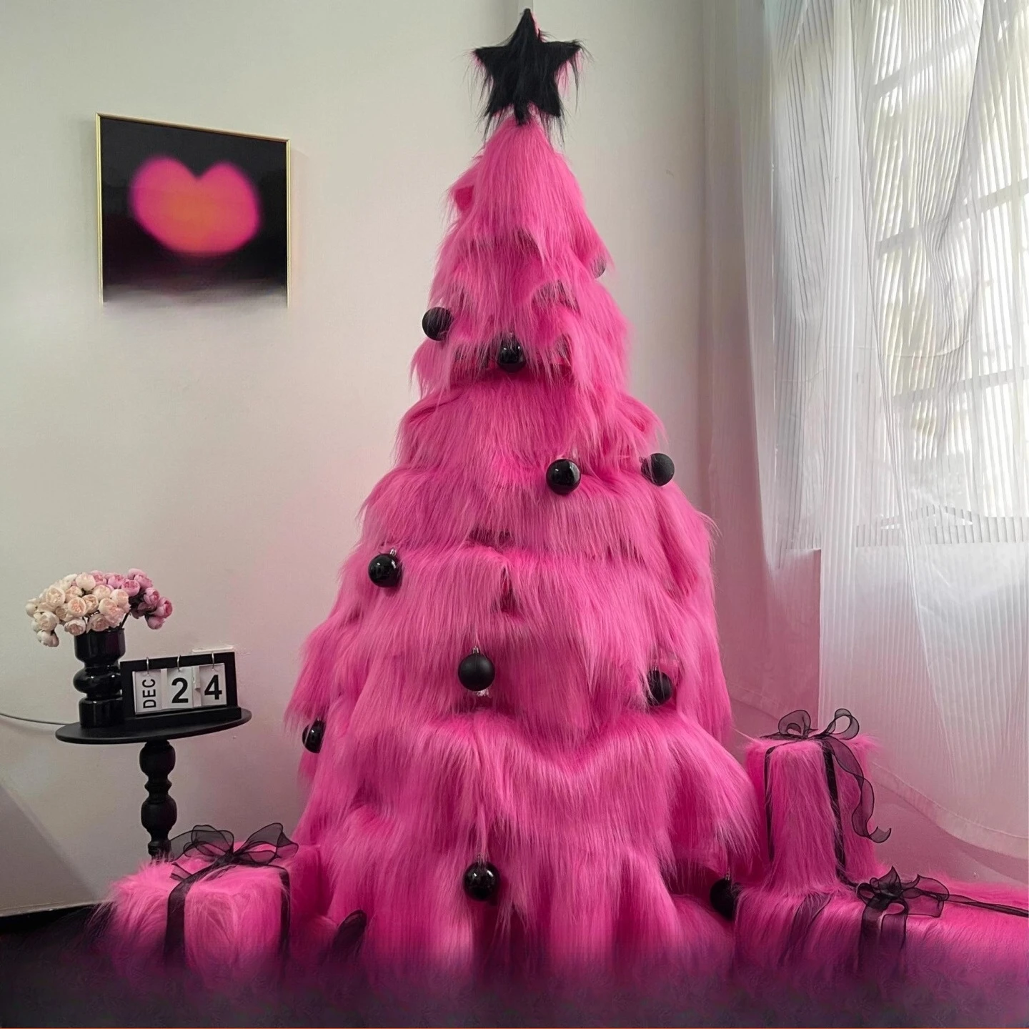 New Pink Fluffy Christmas Tree DIY Large Living Room Decor High-end Xmas Ornament Ins Style
New Pink Fluffy Christmas Tree DIY Large Living Room Decor High-end Xmas Ornament Ins Style