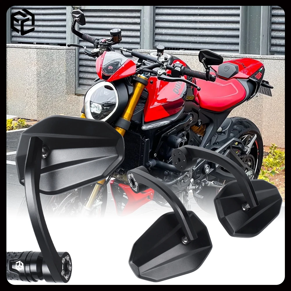 CNC Motorcycle Bar End Rearview Mirror Aluminum Alloy for DUCATI Monster / Streetfighter / Scrambler / Diavel / Handlebar Mirror
CNC Motorcycle Bar End Rearview Mirror Aluminum Alloy for DUCATI Monster / Streetfighter / Scrambler / Diavel / Handlebar Mirror