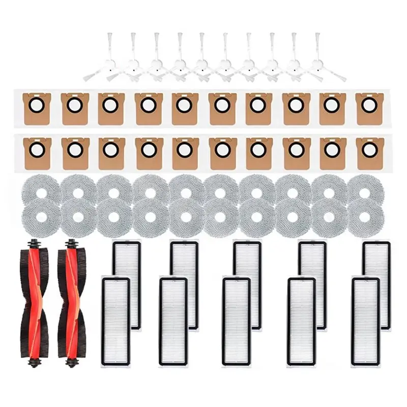 KEOL-For Xiaomi Robot Vacuum X10+ / X20+ / X20 Plus Spare Parts Accessories Main Side Brush Hepa Filter Mop Cloth Dust Bag
KEOL-For Xiaomi Robot Vacuum X10+ / X20+ / X20 Plus Spare Parts Accessories Main Side Brush Hepa Filter Mop Cloth Dust Bag