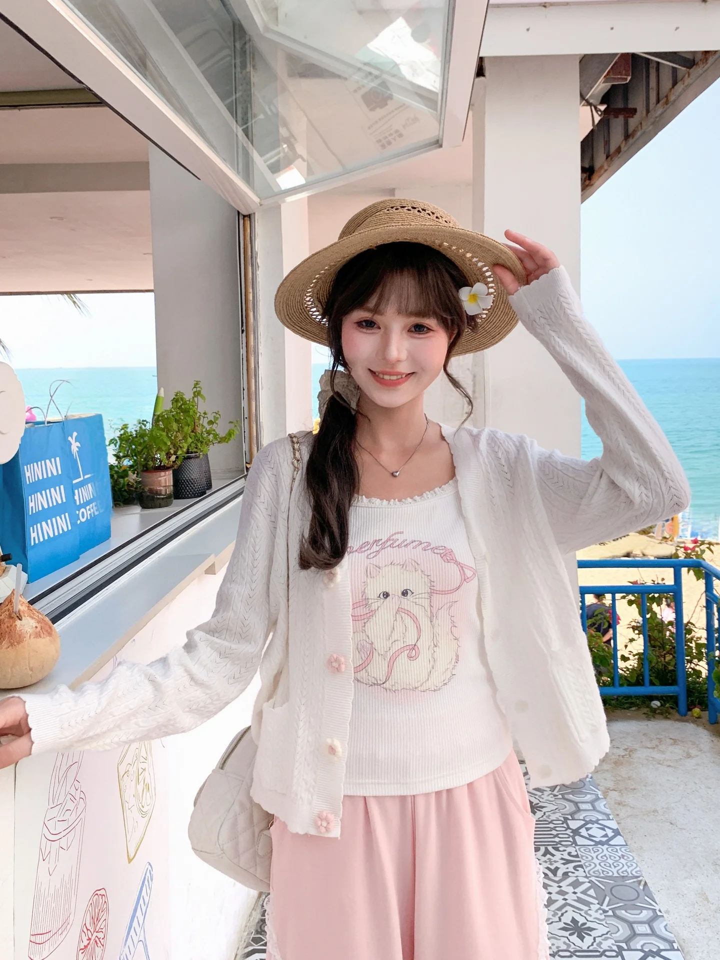 Women's V-Neck Knitted Open Cardigan Loose Fit Slimming Outerwear Spring 2026 Sweet Style Long Sleeve Regular Length
Women's V-Neck Knitted Open Cardigan Loose Fit Slimming Outerwear Spring 2026 Sweet Style Long Sleeve Regular Length