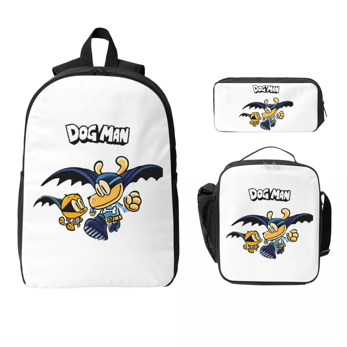 Dog Man And Petey Cat Anime Cartoon Backpack BookBag School Bag Computer Shoulder Bags 3ps Insulated Lunch Bag Pencil Case
Dog Man And Petey Cat Anime Cartoon Backpack BookBag School Bag Computer Shoulder Bags 3ps Insulated Lunch Bag Pencil Case