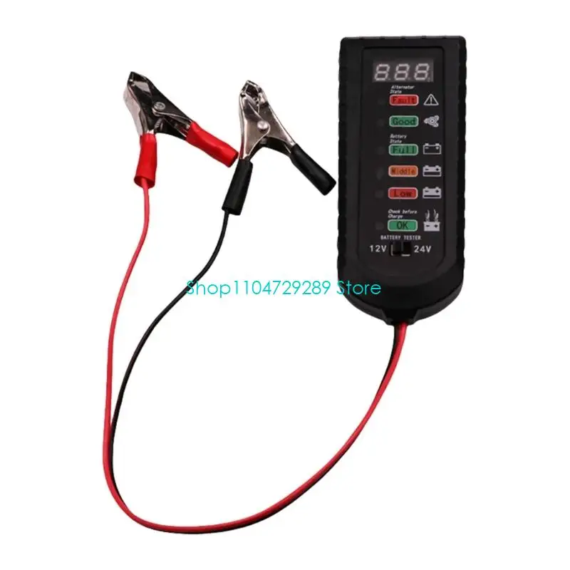 D8ke Battery Tester Digital Display 12V 24V для Mechanic Home Professional Professional
D8ke Battery Tester Digital Display 12V 24V для Mechanic Home Professional Professional